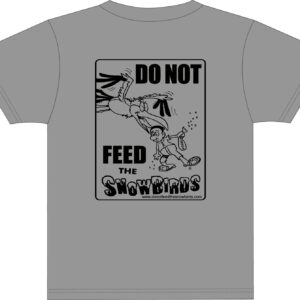 Snowbird Gull Logo Sport Gray T-Shirt