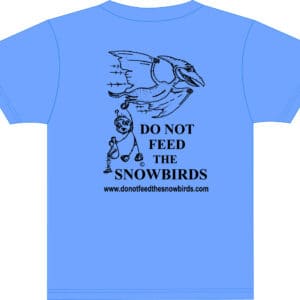 Pterodactyl Logo Carolina Blue T-Shirt